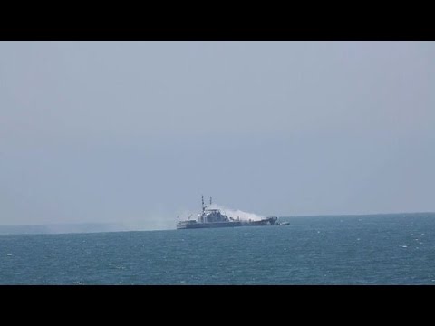 IS Claims Missile Attack On Egypt Navy Boat IS Claims Missile Attack On Egypt Navy Boat