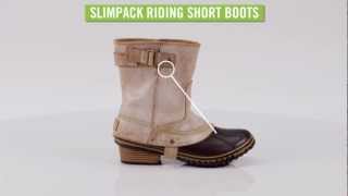 sorel slimpack riding boot short