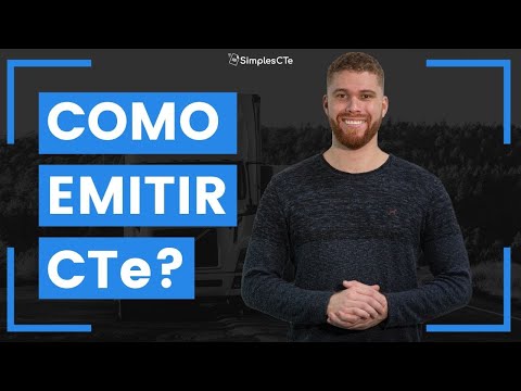 Passo-a-passo de como emitr o CTe