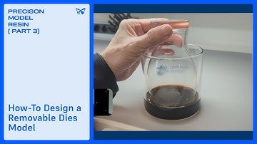 How-To Design a Removable Dies Model | Precision Model Resin [Part 3]