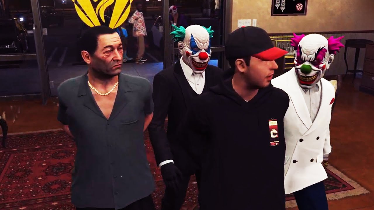 CG Got Held Up by the Bootleg Clowns | NoPixel GTA RP