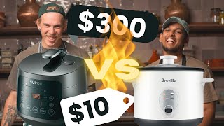 Pro Chefs Cook Anything EXCEPT Rice In Rice Cookers $10 Vs $300 Challenge