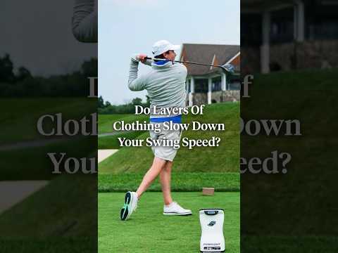 Colder weather means more layers on the golf course. But will your swing speed suffer from it? 🤔