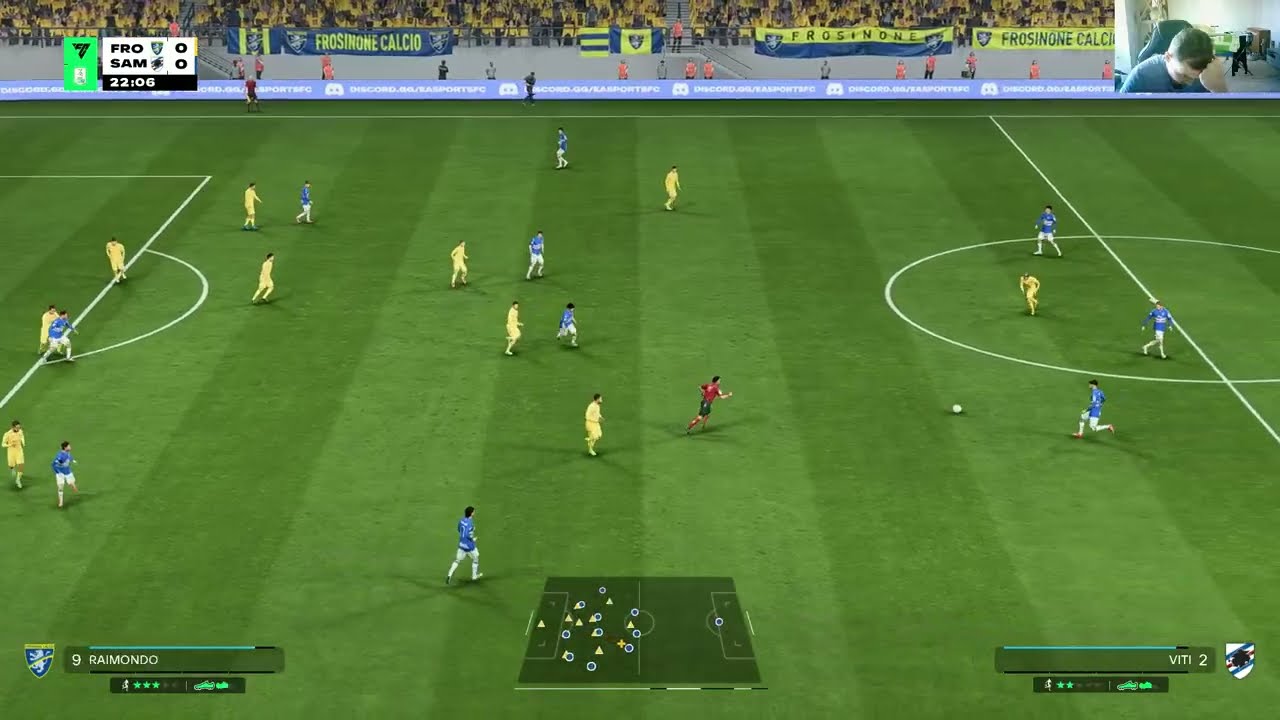 Frosinone - Sampdoria EA Sports FC 26 My reactions and comments gameplay