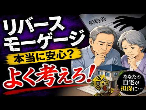 リバースモーゲージとは？ 人生最後の金策となるのか？ 仕組みをカンタンに解説！