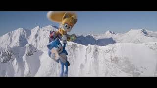Sonic The Hedgehog Movie 2 Scene Sonic And Tails Flying
