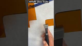 Cut an Inside Corner in Glass - MADE EASY - Stained Glass