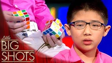 Zesjarig genie lost drie Rubik