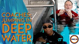 Coaches: Deep Water Lessons (106) - Jumping In