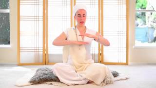 Video thumbnail of "Nirinjan Kaur teaches the Adi Shakti Meditation"
