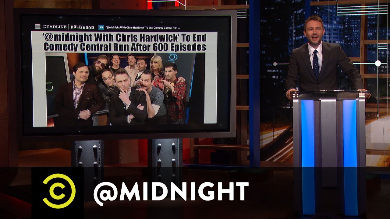 cca @midnight g2g sry bye - @midnight with Chris Hardwick