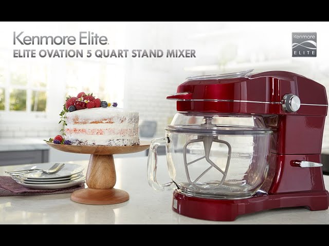Kenmore Elite Ovation 5 Quart Stand Mixer - Gray
