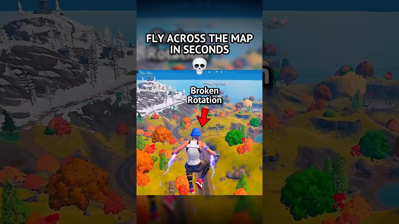 FLY ACROSS THE WHOLE MAP IN SECONDS… 💀 