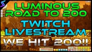 FINALLY GOT TO 200 ON OUR LUMINOUS!!