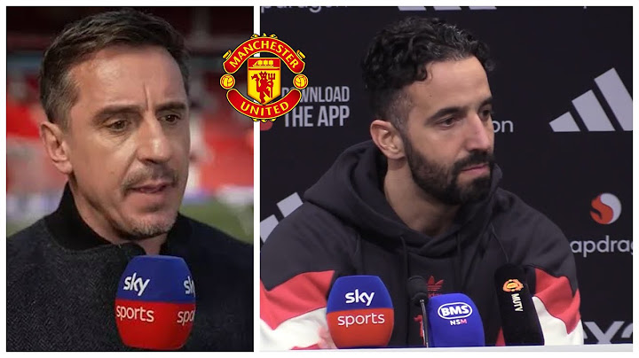 😱SHOCKING!! Ruben Amorim FIRES BACK at Gary Neville 🤯 Man utd 0-0 Manchester City | Press Conference