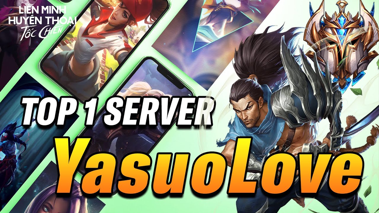 [THÁCH ĐẤU CHƠI GÌ] TOP 1 SERVER YASUO LOVE SẼ CHO BẠN THẤY YASUO ĐI RỪNG "UY TÍN" NHƯ THẾ NÀO!