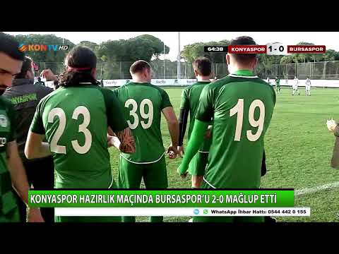 İşte Konyaspor-Bursaspor maçının özeti!