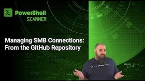 Managing SMB Connections: From the GitHub Repository