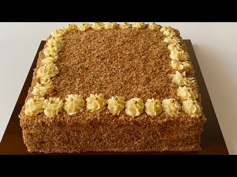 ƏN DADLI BİSQİVİT TORTU karaleva tort, 20 nəfərlik boyuk tort