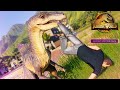 BRUTAL SPINORAPTOR KILL! Spinoraptor Showcase - Jurassic World Evolution 2 Secret Species Pack