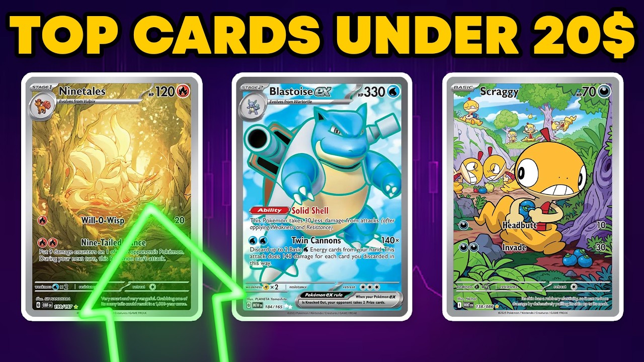 Best Pokmon TCG Investments Under $20 (2026 Picks)