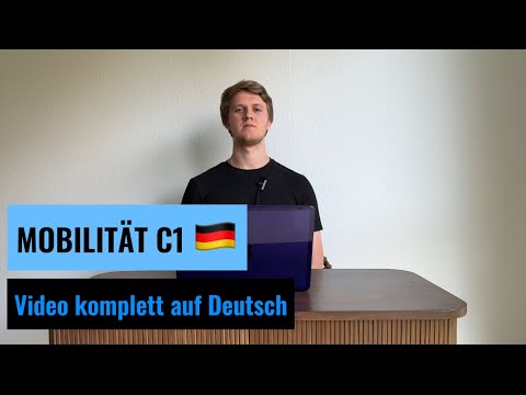 Видео: MOBILITÄT C1-C2 (Telc, Goethe). НЕМЕЦКИЙ ЯЗЫК. Готовимся к экзамену грамотно!