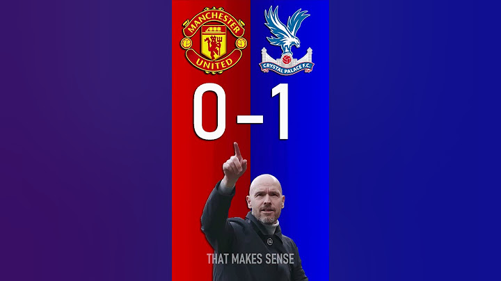 Man Utd vs Crystal Palace : EFL Cup Score Predictor - hit pause or screenshot