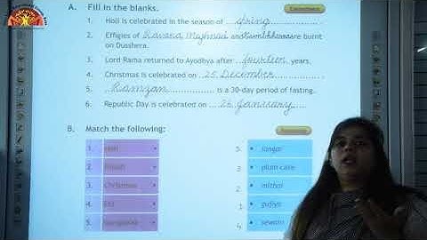 Class 2 EVS Ch 11 Let Us Celebrate Part   2