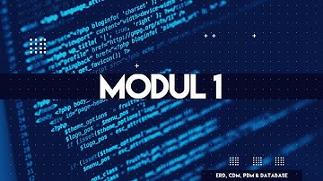 MODUL 1 ERD, CDM, PDM, DAN DATABASE 19-053 & 19-063