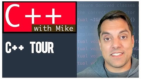[Info] A quick tour of the different versions of C++ | Modern Cpp Series Ep. 8