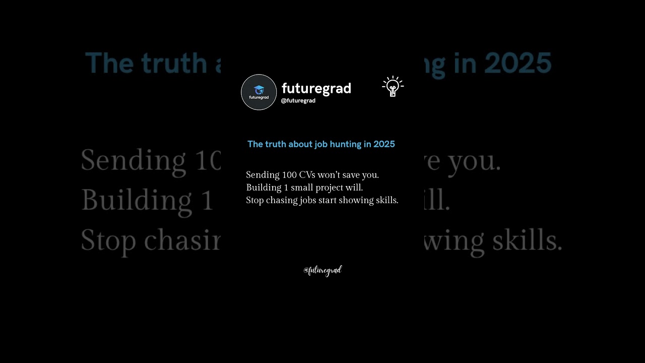 The truth about job hunting in 2025