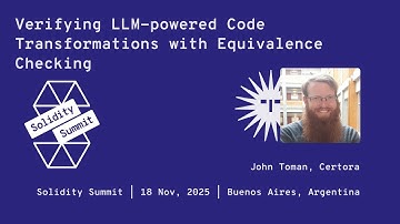 Verifying LLM powered Code Transformations with Equivalence Checking - John Toman