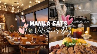 Where to eat in Manila for Valentine’s Day #wheretoeatmanila