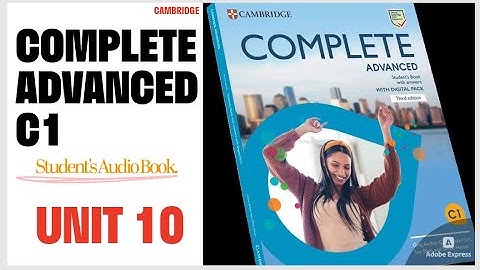 Complete Advanced Students Book Answers 3e editie Unit 10 | Niveau C1 | Wetenschap en technologie.