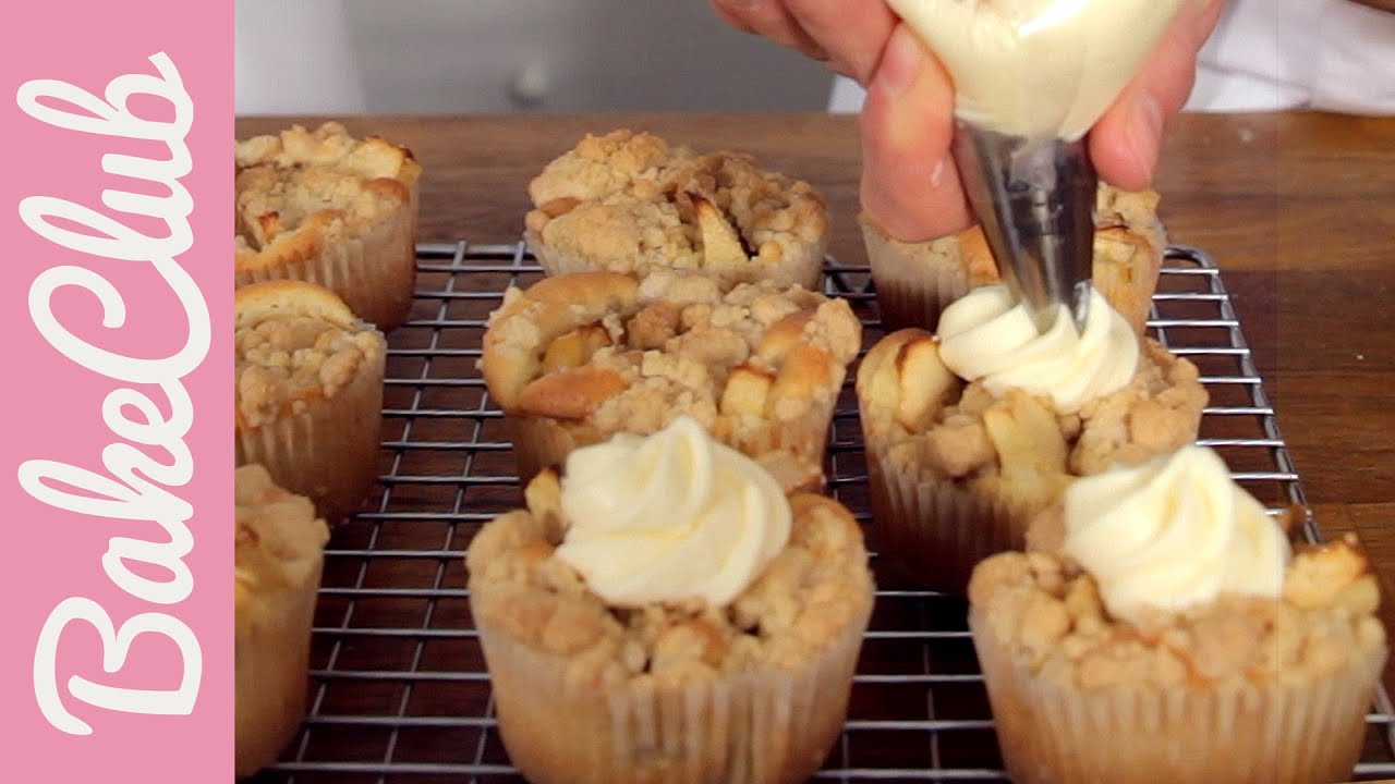 Apfel-Streusel-Cupcakes | BakeClub