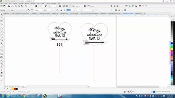 Corel Draw Tips & Tricks Cake Topper with a twist Part 3 adj