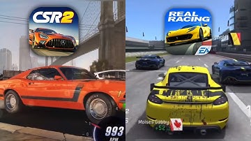 CSR Racing 2 vs Real Racing 3: Full Round Game Comparison