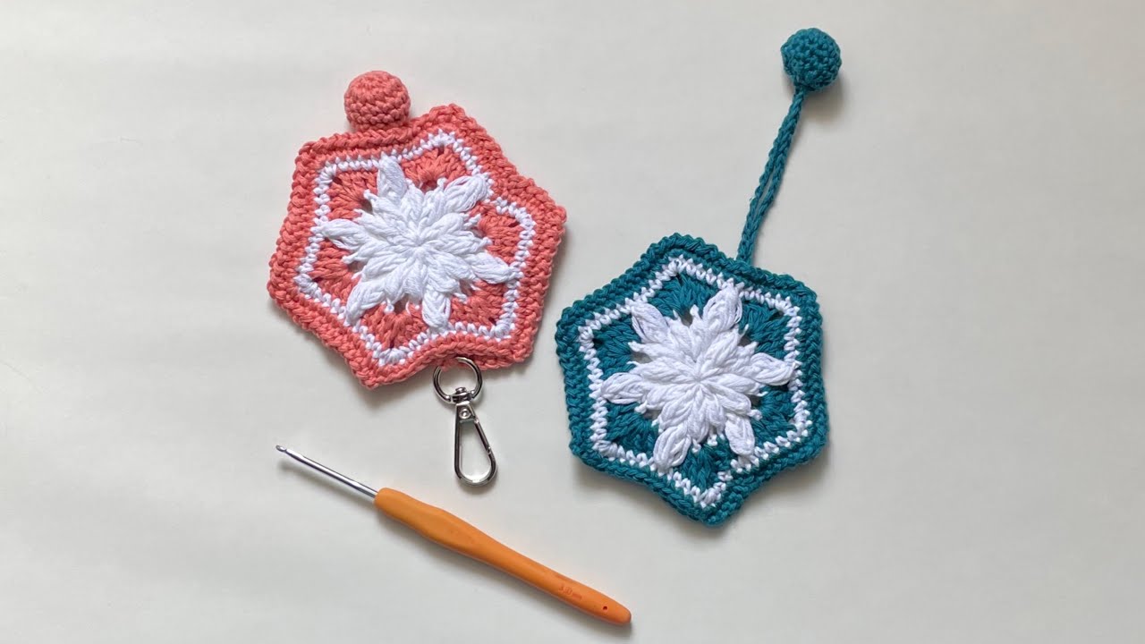 Crochet Key Holder/Key Case/Key Cover Easy And Beautiful Pattern