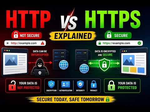 HTTP vs HTTPS Explained | How Secure Websites Actually Work