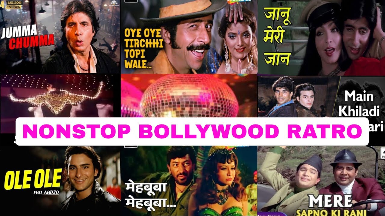 NONSTOP BOLLYWOOD RETRO DANCE PARTY DJ MIX 2025 - DJ AMIT MUMBAI