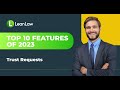 Trust Request Workflows that Keep Law Firms Compliant - one of our top 10 LeanLaw features of 2023