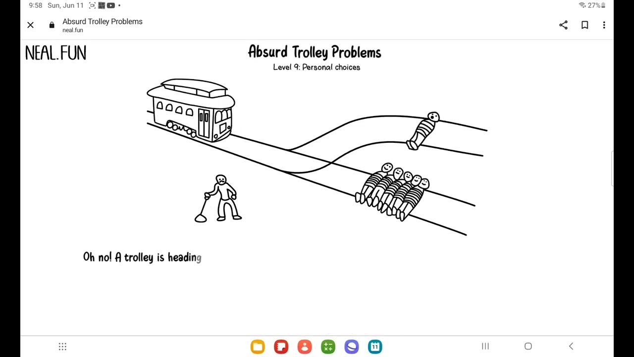 real answers to trolley problems - YouTube