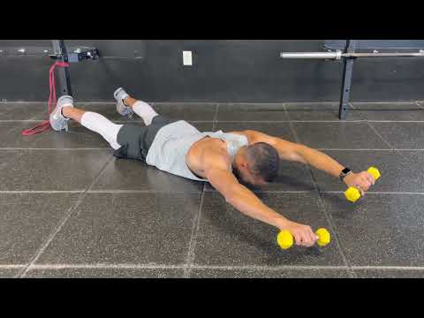 Dumbbell Prone Press