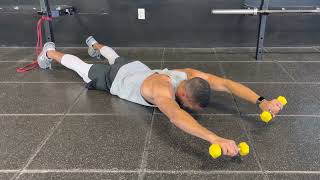 Dumbbell Prone Press