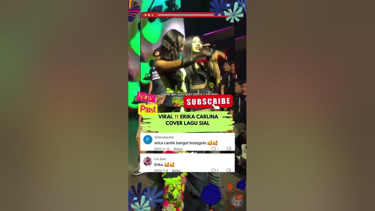 ERIKA COVER LAGU SIAL MAHALINI 🎤 #shorts #viral #viralmusic #song #music