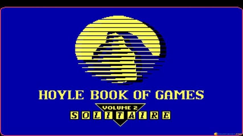 Hoyle Official Book of Games Volume 2: Solitaire gameplay (PC Game, 1990)
