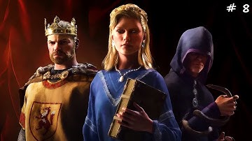 Crusader Kings 3. Прохождение - Козельск, режим "Железный человек". 8 серия. (Глава Династии)