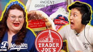 Kristin &amp; Jen Try All The Trader Joe&#39;s Sliced Breads | Kitchen &amp; Jorn