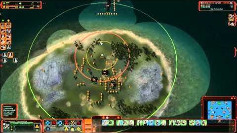 Supreme Commander Forged Alliance 1v1 vs Zlo on Roanoke