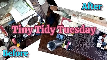 The Little Things... A Bedside Table Story - Tiny Tidy Tuesday #tinytidytuesday